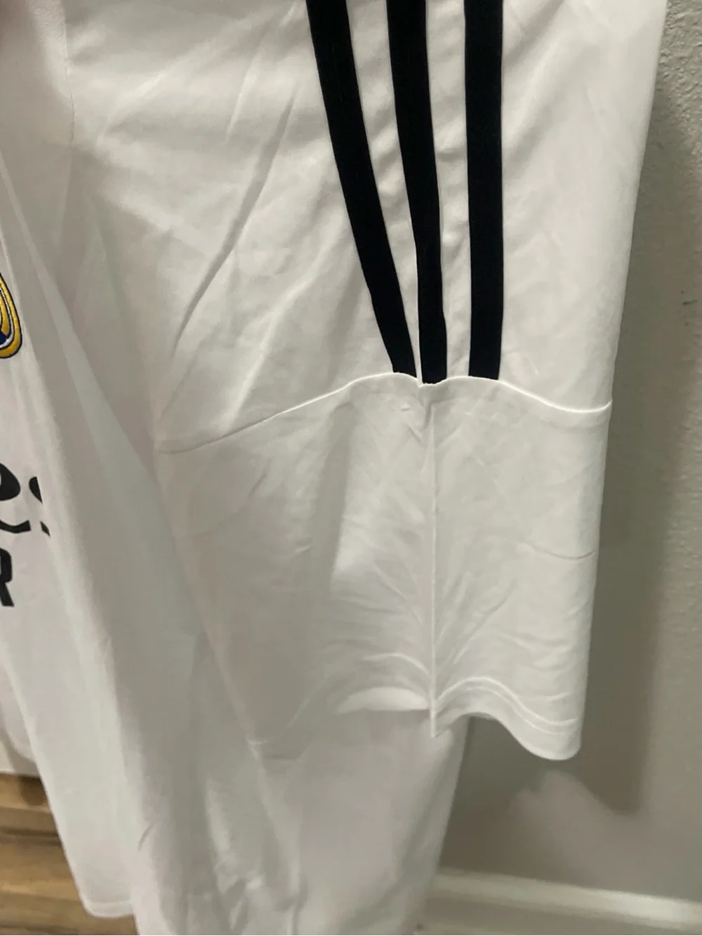 Adidas Real Madrid Kylian Mbappe Home White Jersey Sz XL